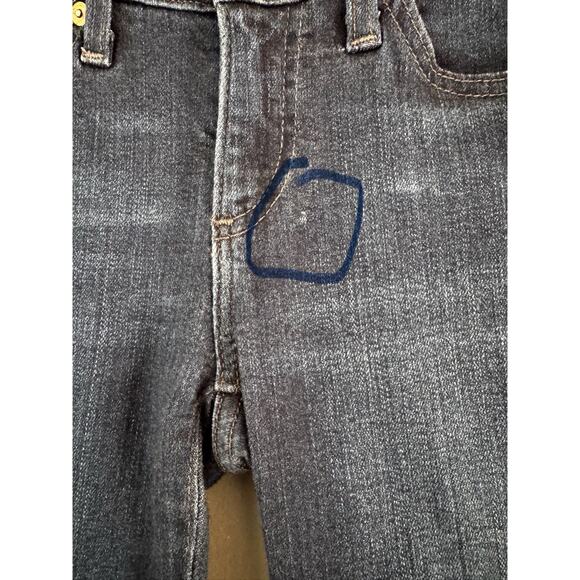 AG Adriano Goldschmied The Stilt Cigarette Leg Jeans Dark Wash Size 25 USA - Picture 5 of 9